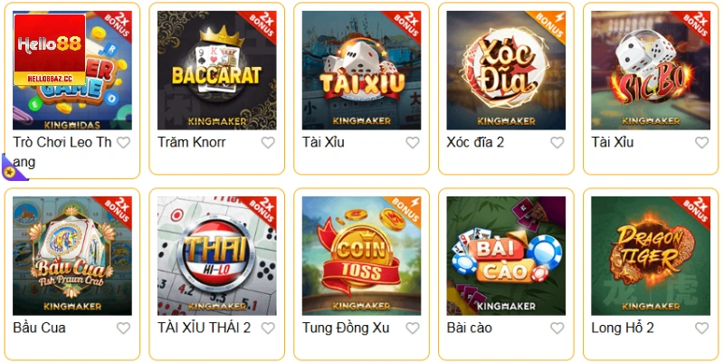 Trang web có sản phẩm chất lượng đến từ nhiều nhà phát triển