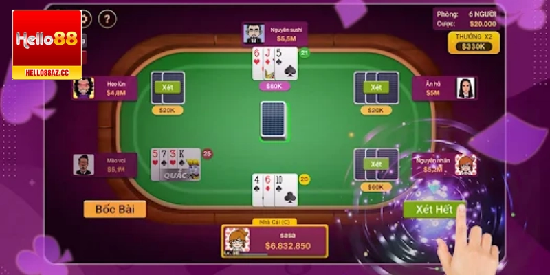 Nếu có 18 hoặc 19 điểm, dừng ngay để đảm bảo an toàn