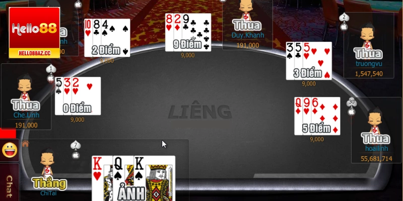 Vận dụng chiến thuật đánh liêng từ cao thủ giúp thắng lớn